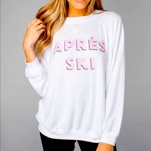 Buddy Love+ Keith Graphic Sweatshirt+ Apres Ski+ New without Tags+ Sz Lg